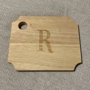 Wood cheese/charcuterie board